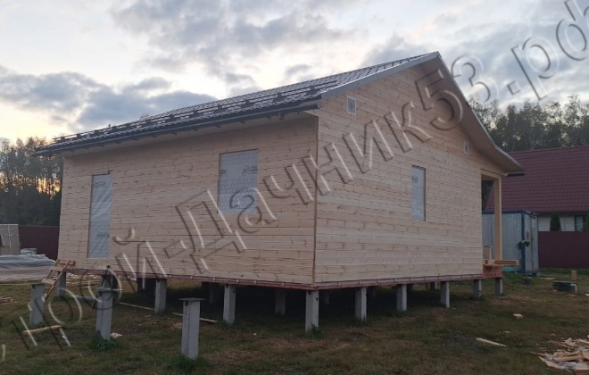 3 Каркасный дом Д-139, 8х7м, 62 М², Московская область, Сергиево  Посадский район, ДНТ Удачное (19)